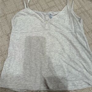 Brandy Melville Light Gray Camisole